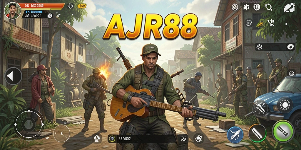 Tampilan menarik dari gameplay yang mendebarkan di AJR88.
