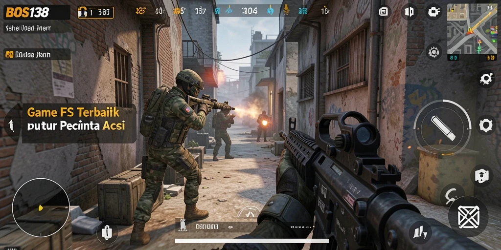 Gameplay menegangkan dari BOS138 dalam suasana pertempuran.