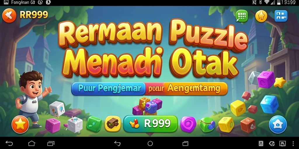 Tampilan gameplay menantang dari RR999 yang penuh warna.